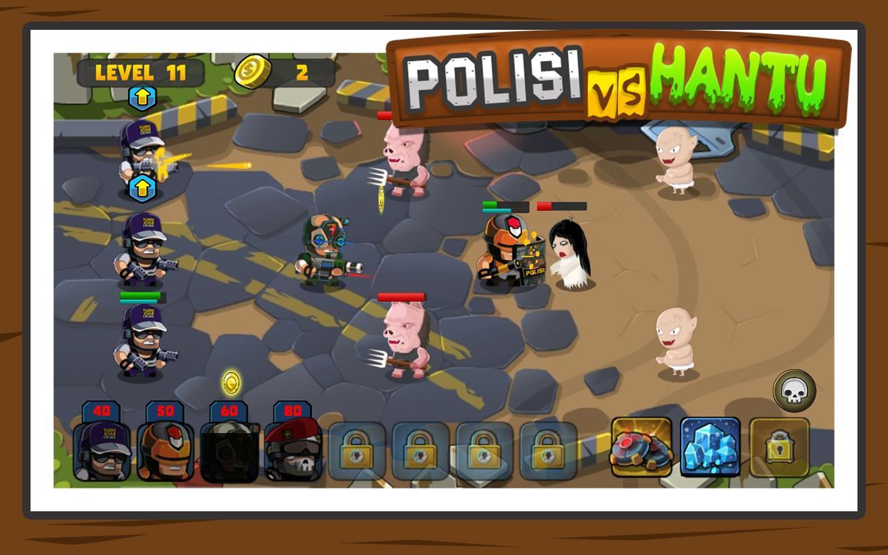 Polisi vs Hantu Pocong, Genderuwo, Tuyul - Defense