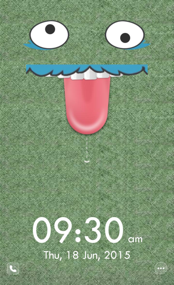 Funny Face Lock Screen 2