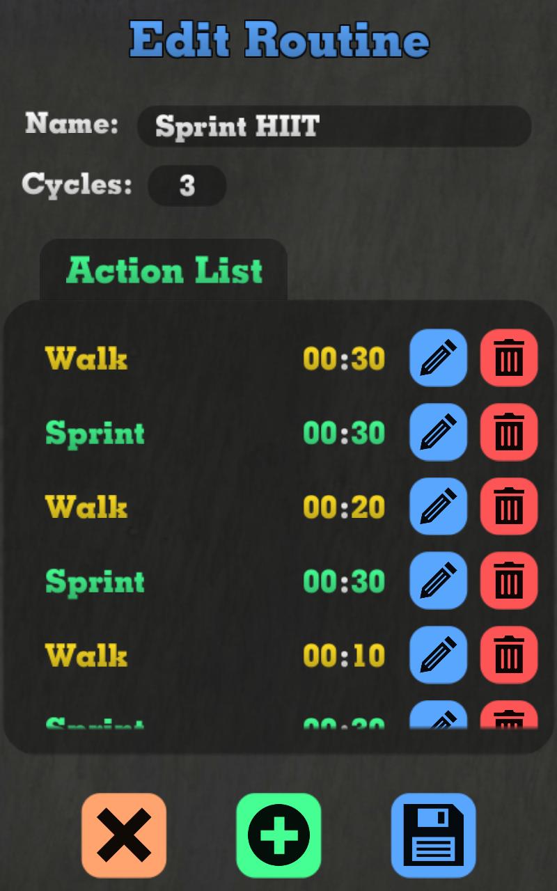 Workout Interval Timer