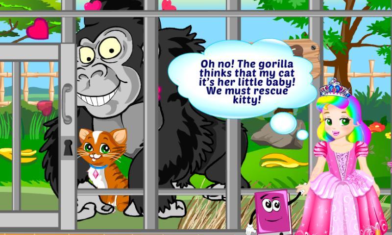 Juliet in animal zoo escape