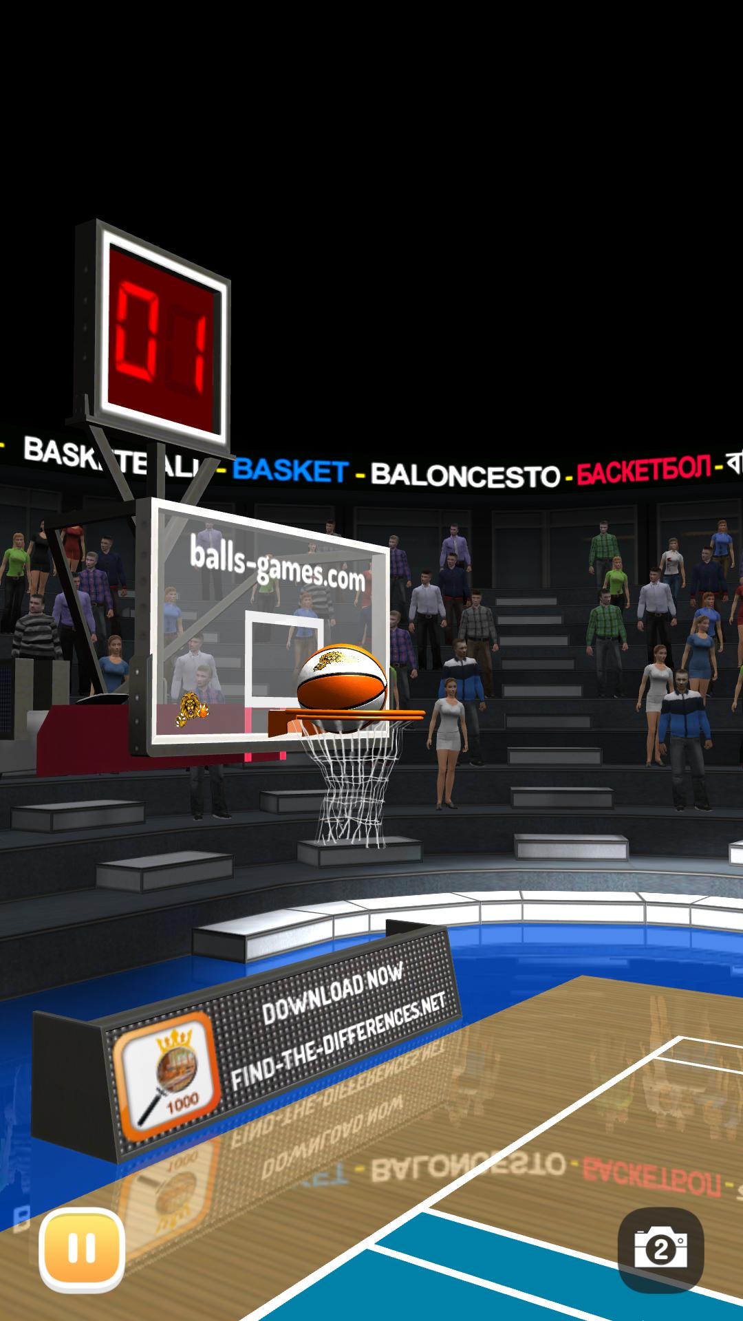 Basketball 3D Shooting Contest