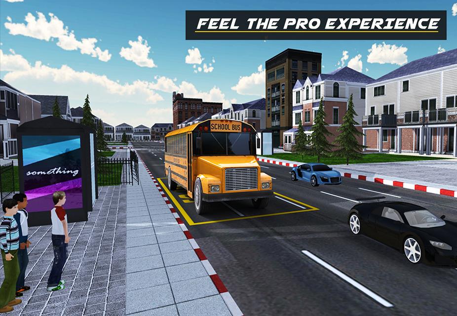 High School Bus Driver 3D