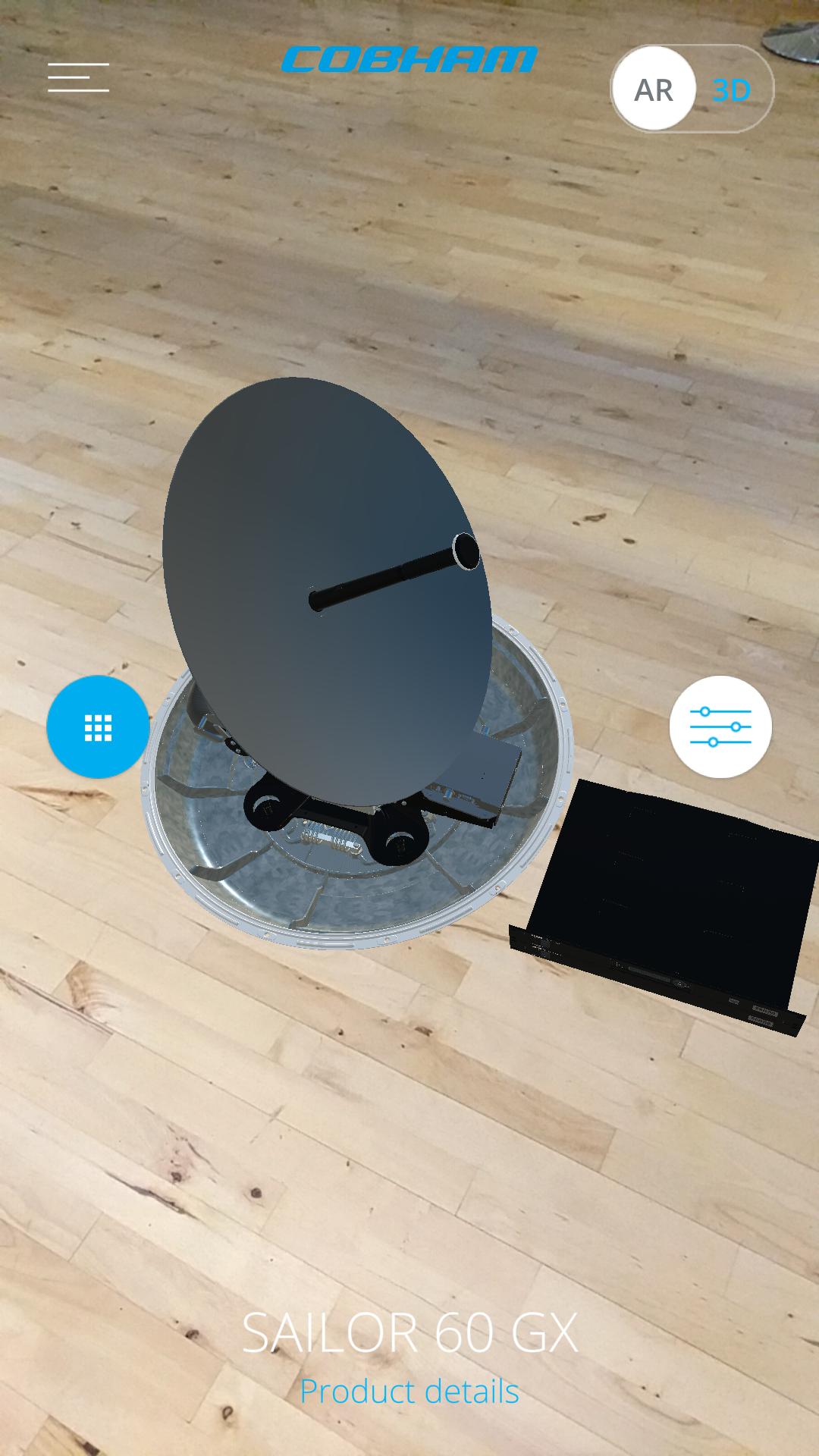 Cobham SATCOM 3D catalogue