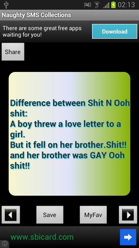 Naughty SMS Collections