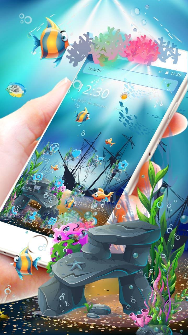 Sea Water Aquarium Theme