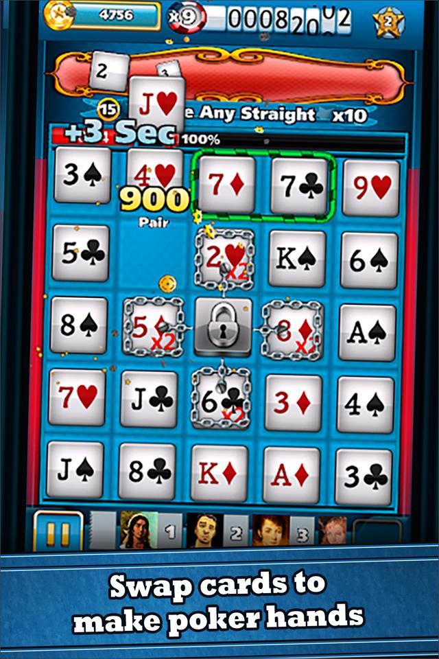 Swap Drop Poker