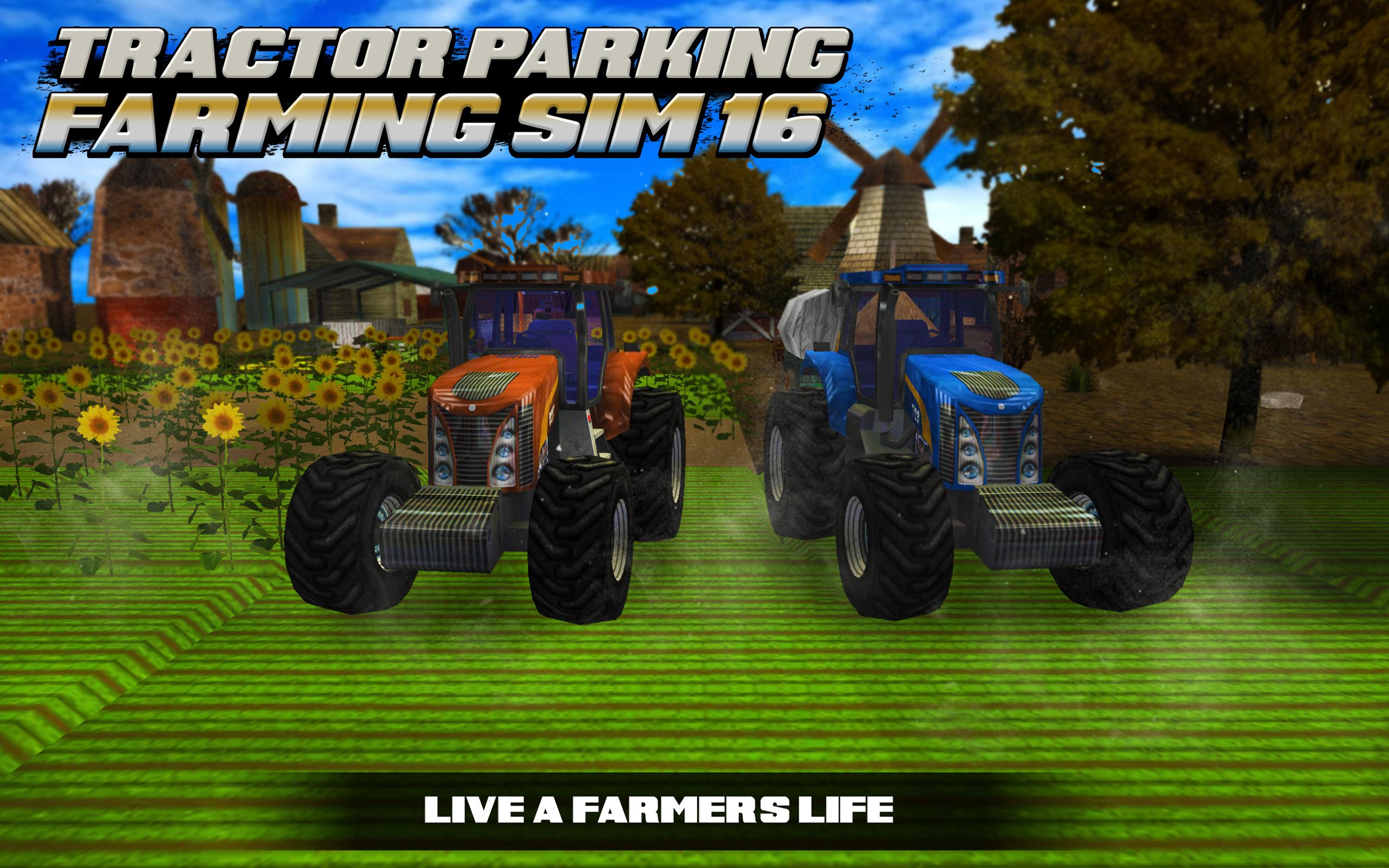 Tractor Parking Farming Sim 16