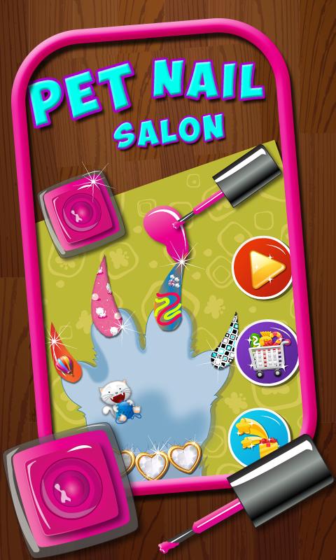 Pets Nail art dress up Salon
