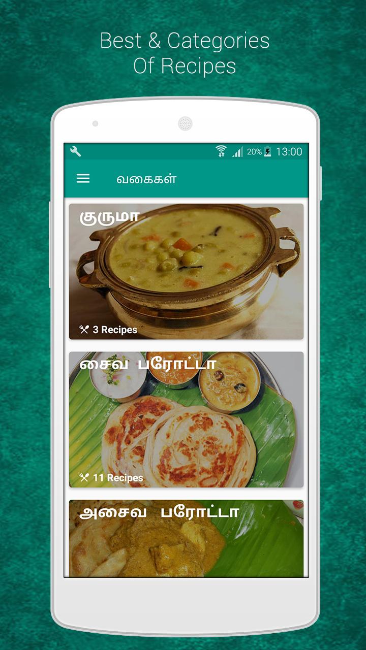 Parotta Recipes in Tamil