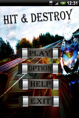 Hit and Destroy Racing