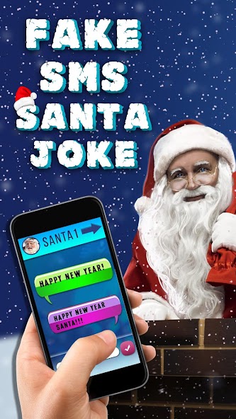 Fake SMS Santa Joke