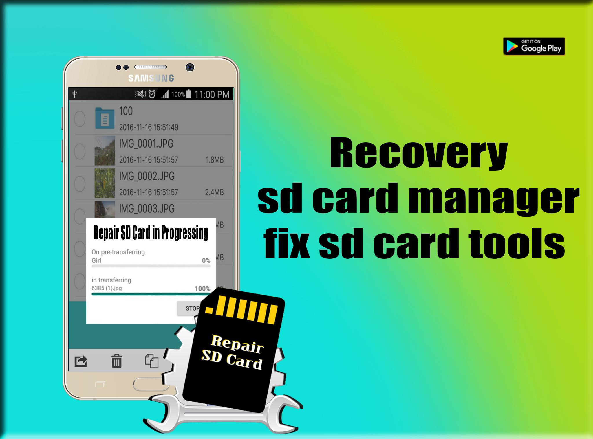 Repair SD Card Damaged - Helper