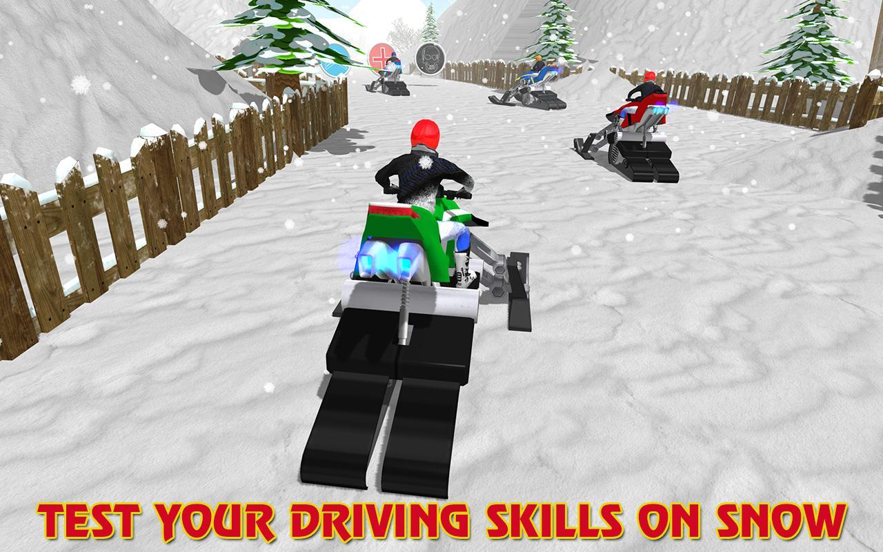 Snow Bike Extreme Racing Party