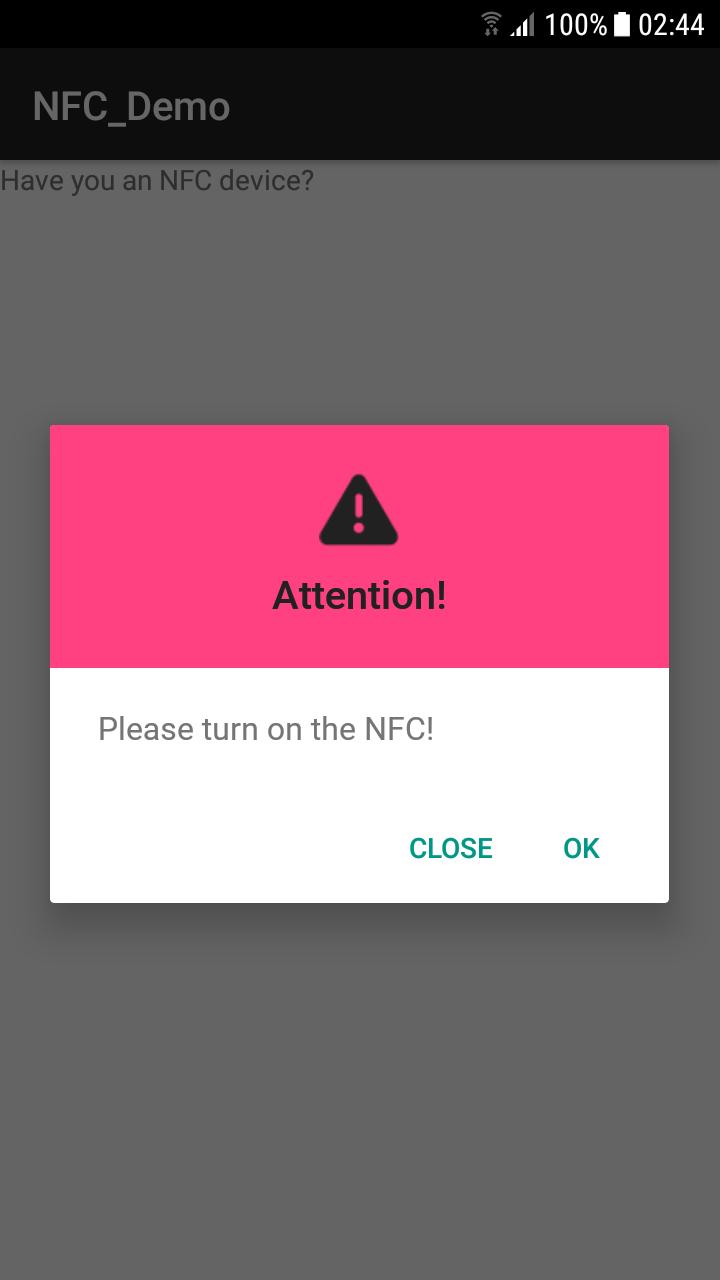NFC Demo