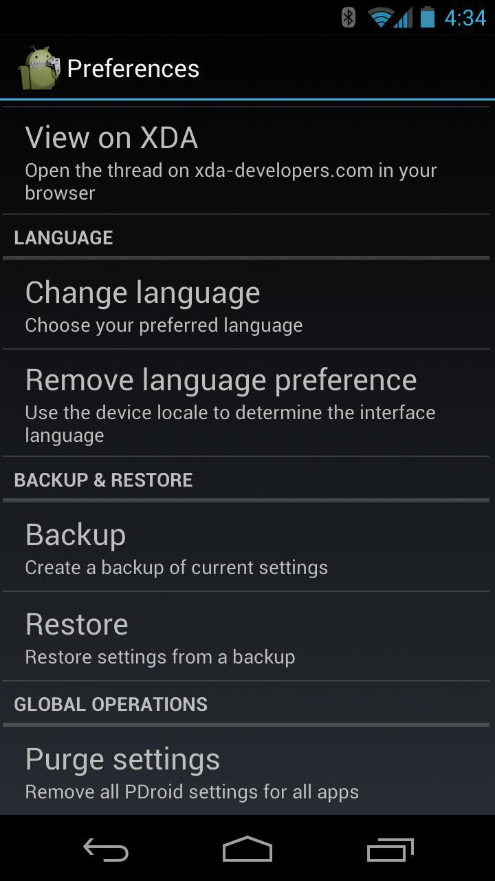 PDroid Manager
