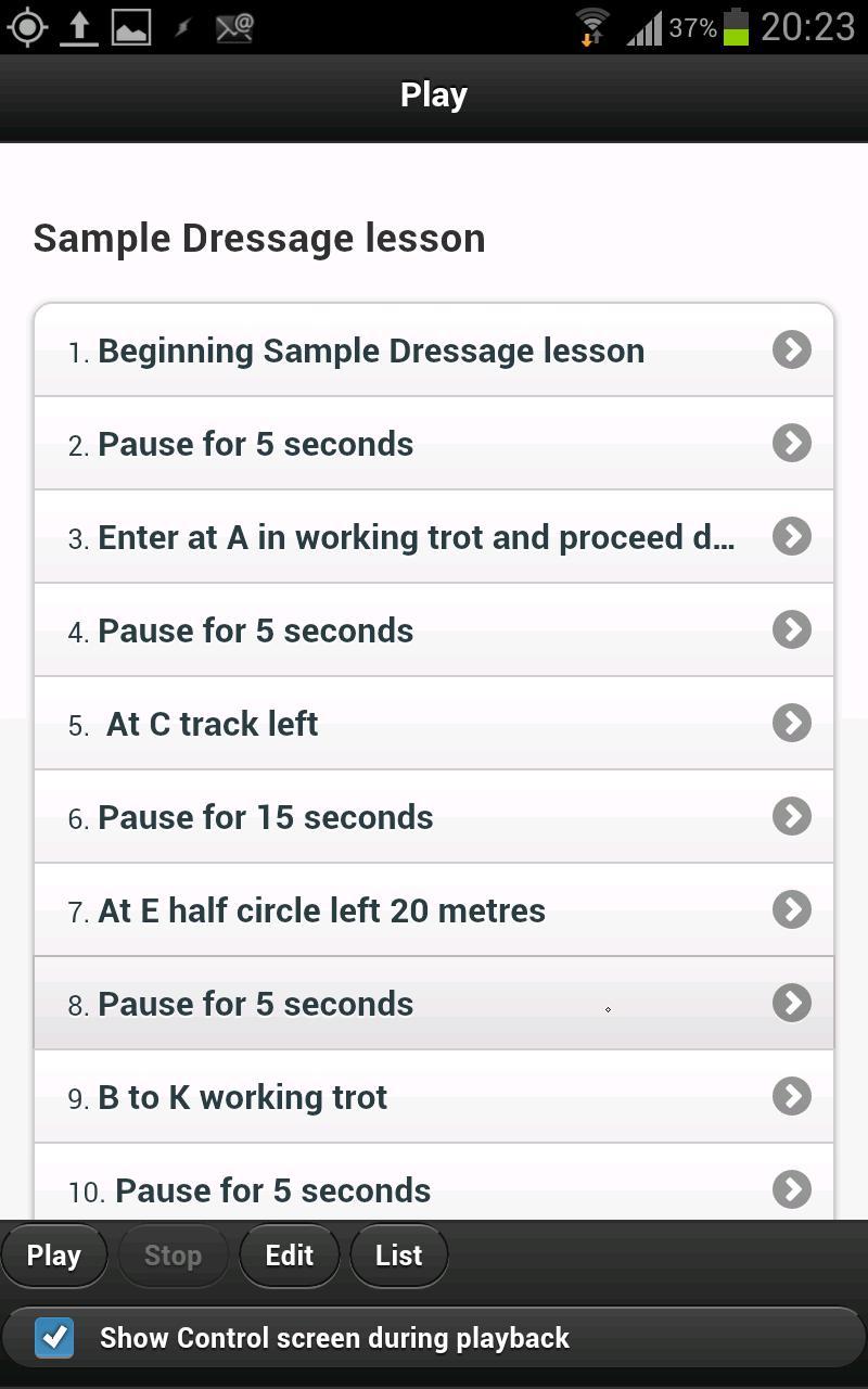 Dressage Caller Lite