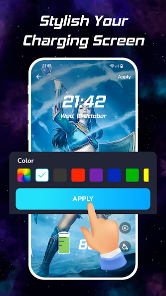 3D Battery Charging Animation