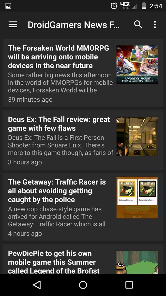 DroidGamers News
