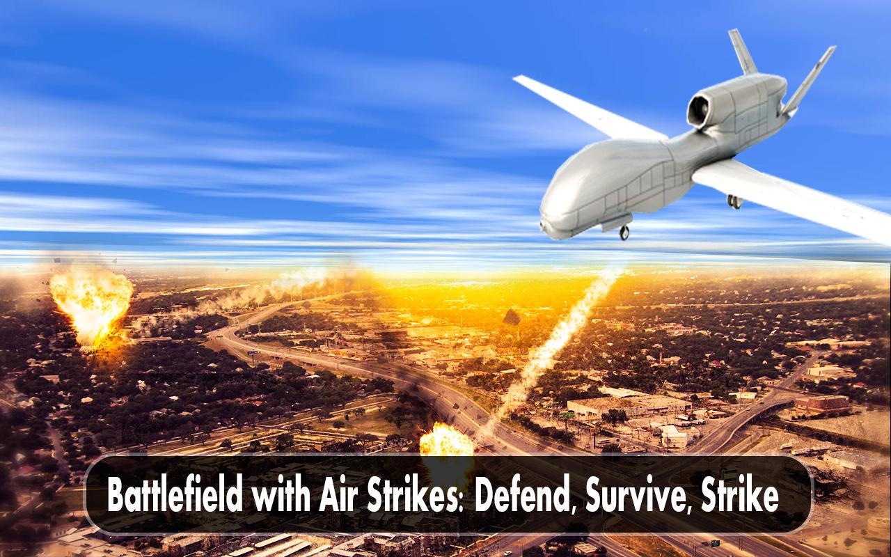 Drone War Futuristic Drone Games