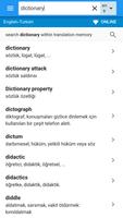 Turkish-English Dictionary
