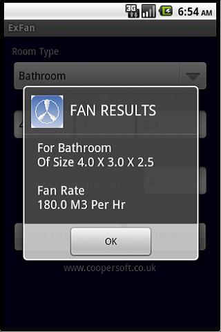 Extractor Fan Calculator
