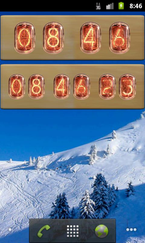 Nixie Tube Clock Widget (LITE)