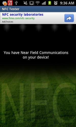 Near Field NFC Tester