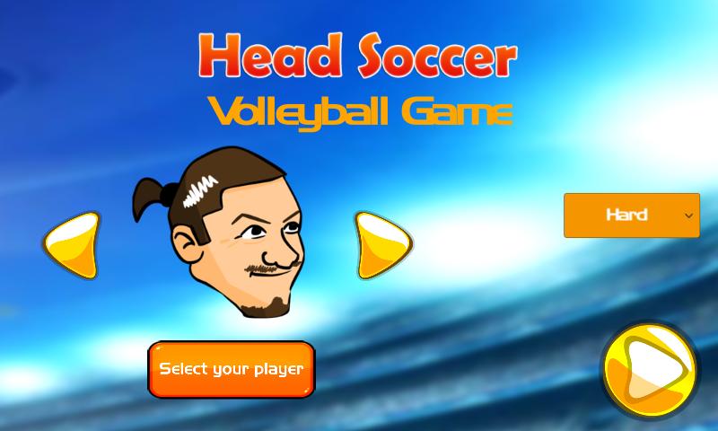 Head Volley Game - Head Soccer Volleyball Game