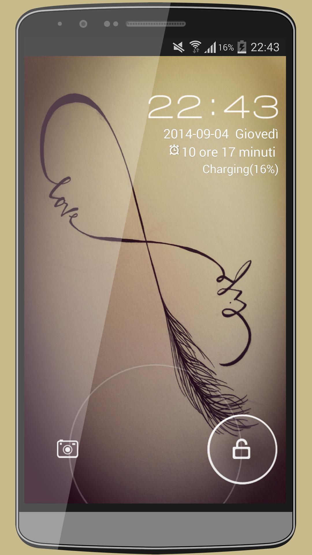 Infinity Love GO LOCKER THEME