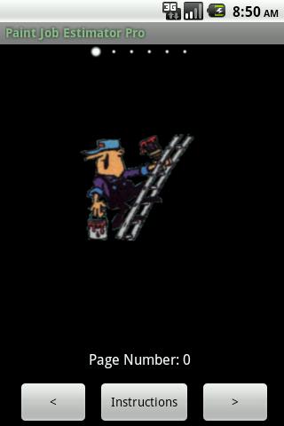 Painting job estimator