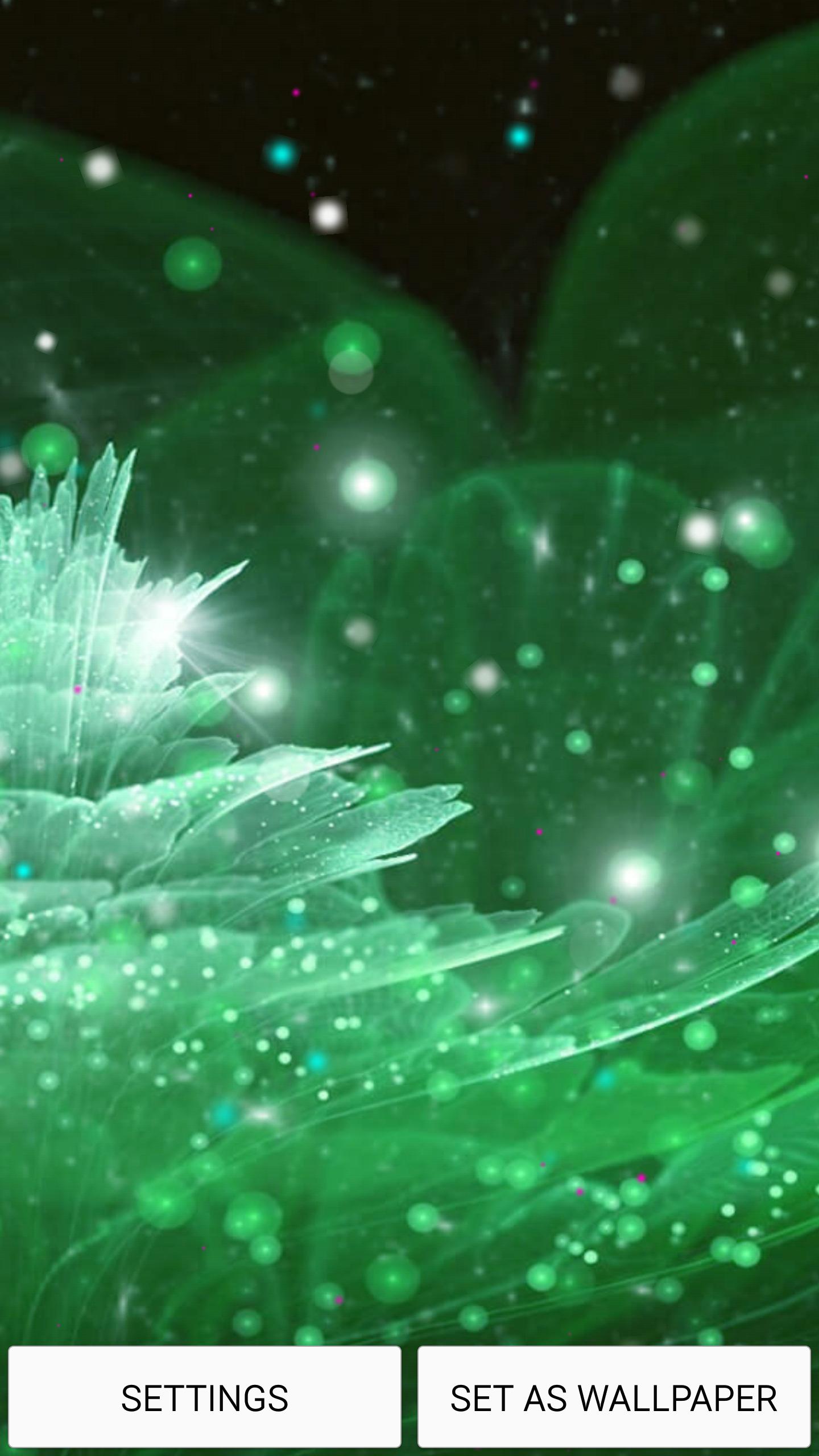 Neon Flower Live Wallpaper