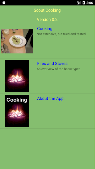 Scout Cooking. Easy camp food.