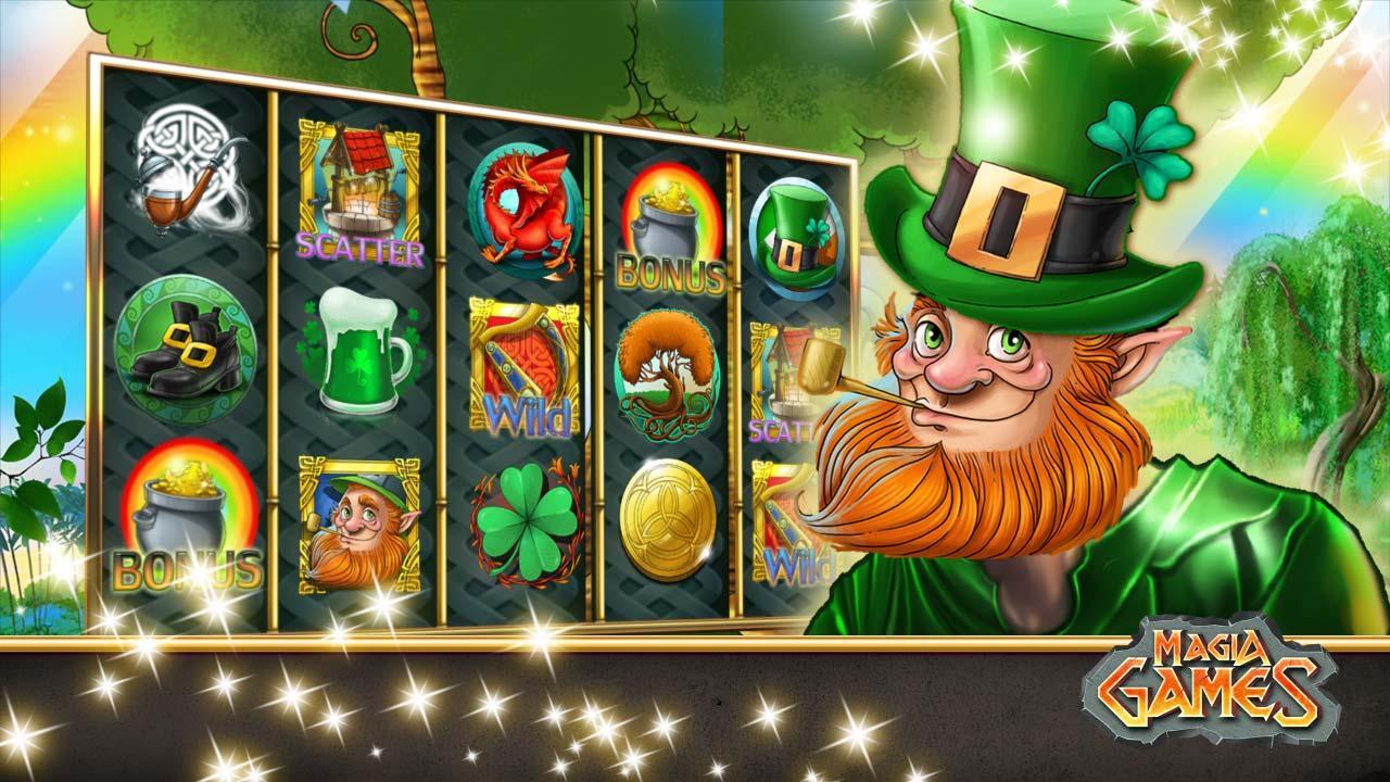 Leprechaun golden clover Slots