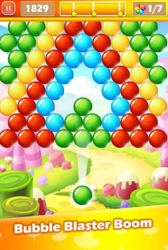 Jungle pop bubble shooter