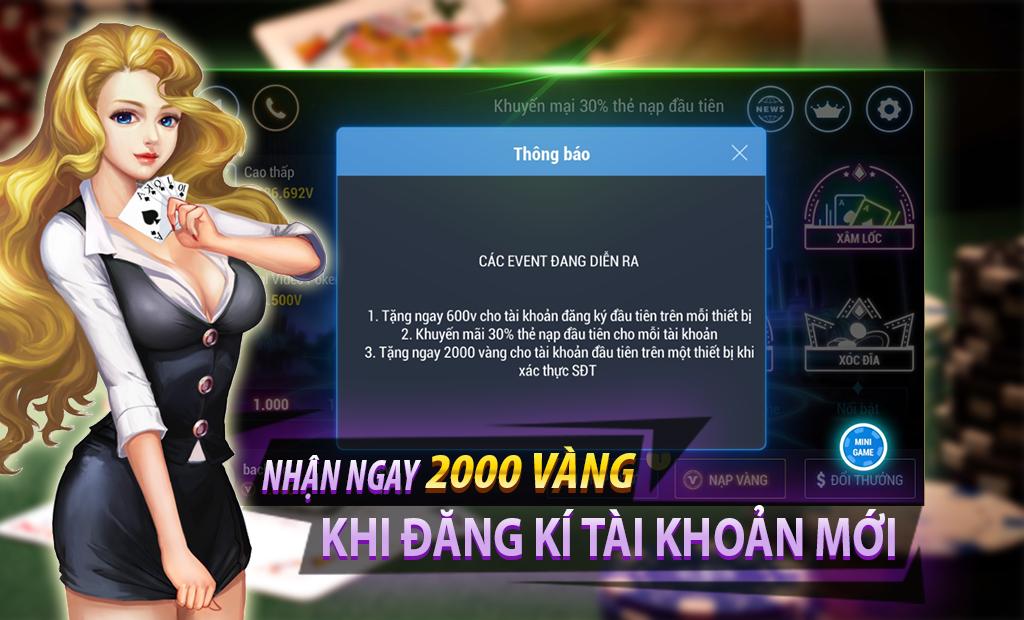 Xoc dia, poker doi thuong