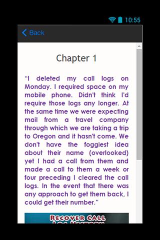 Recover Call Log History Guide