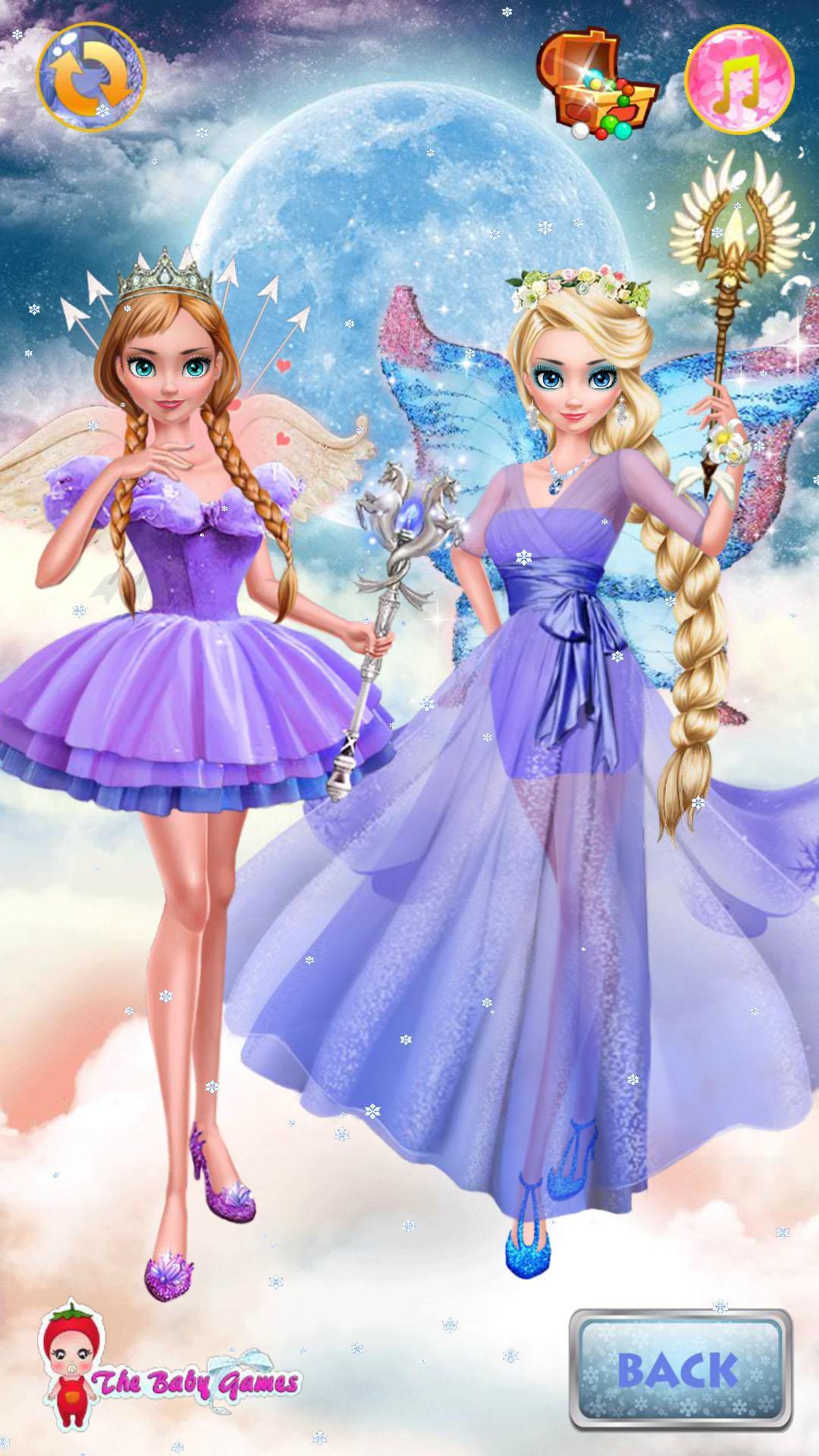 Ice Angel Elsa Anna