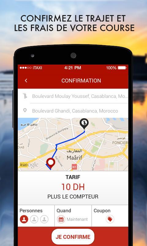 Itaxi: Le taxi au Maroc