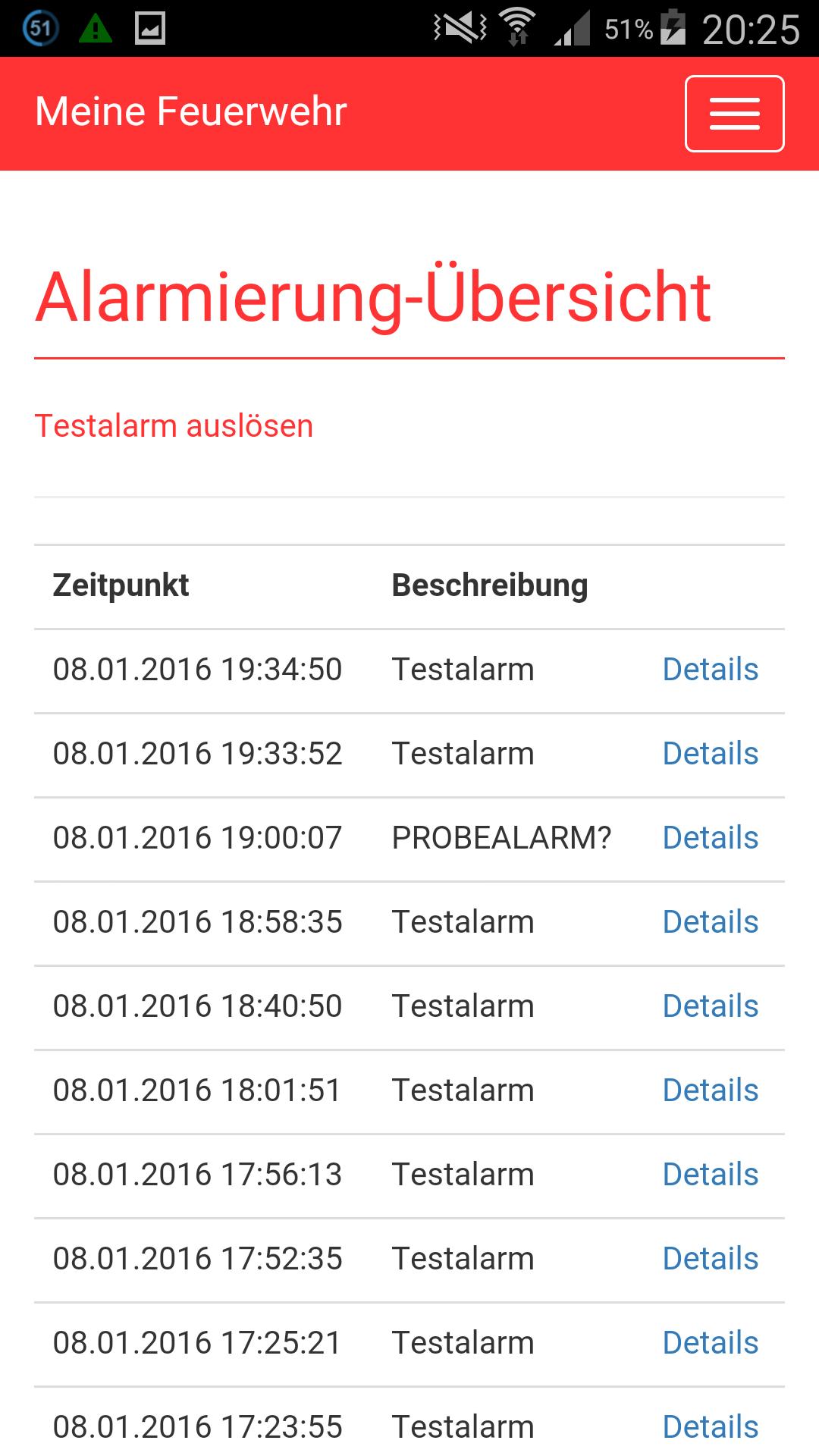 Meine Feuerwehr - Einsatz-Alar