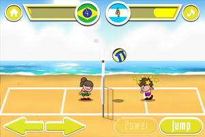 Beach Volleyball Game