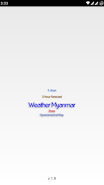 Weather Myanmar
