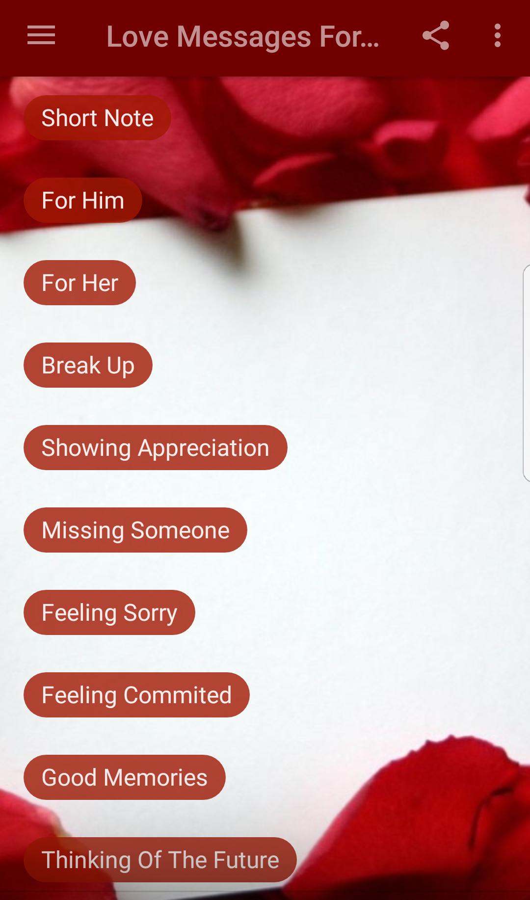 Long Love Messages For Him And Her