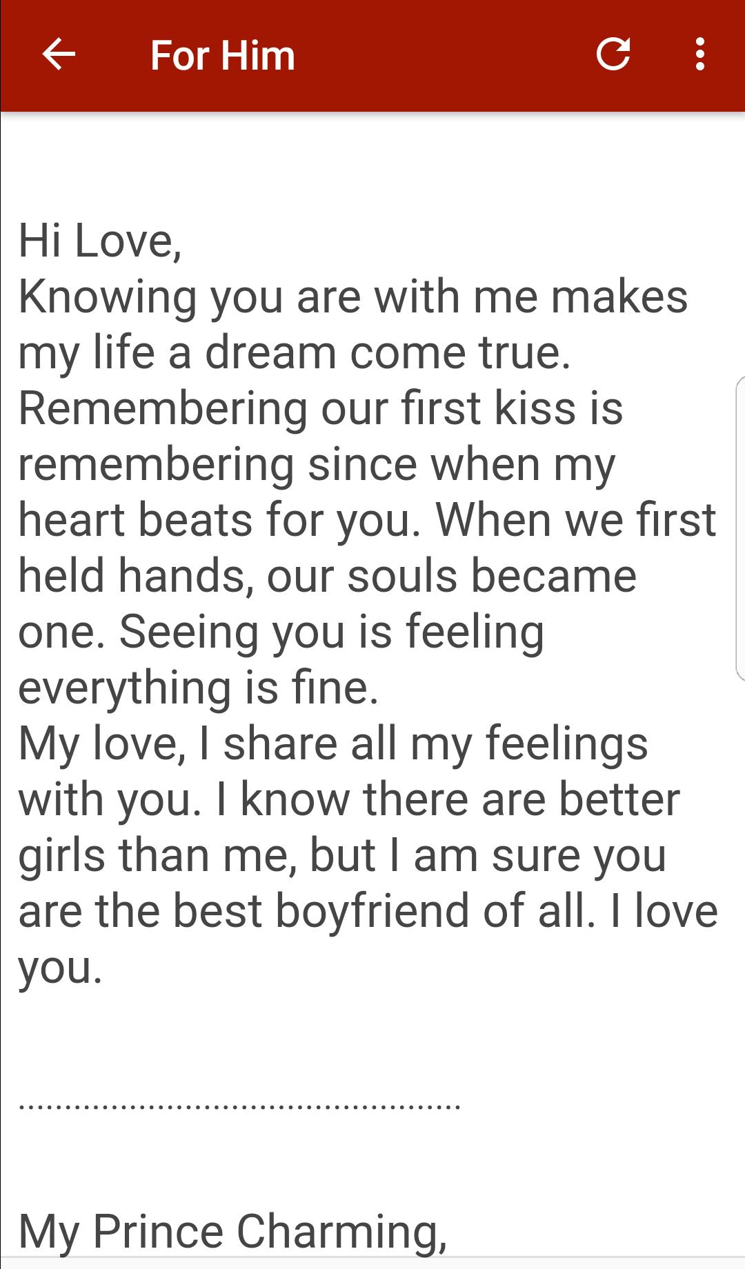 Long Love Messages For Him And Her