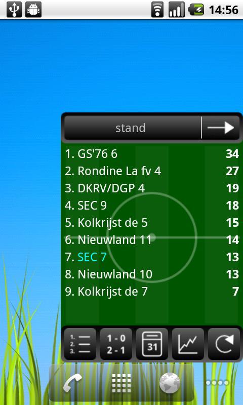 My Matches Widget (beta)