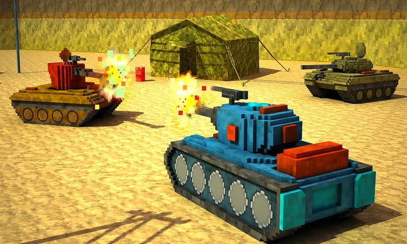 Toon Tank - Craft War Mania