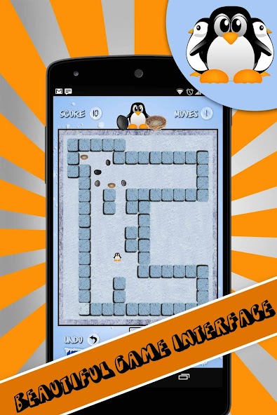 Penguin - Sokoban Puzzle Game