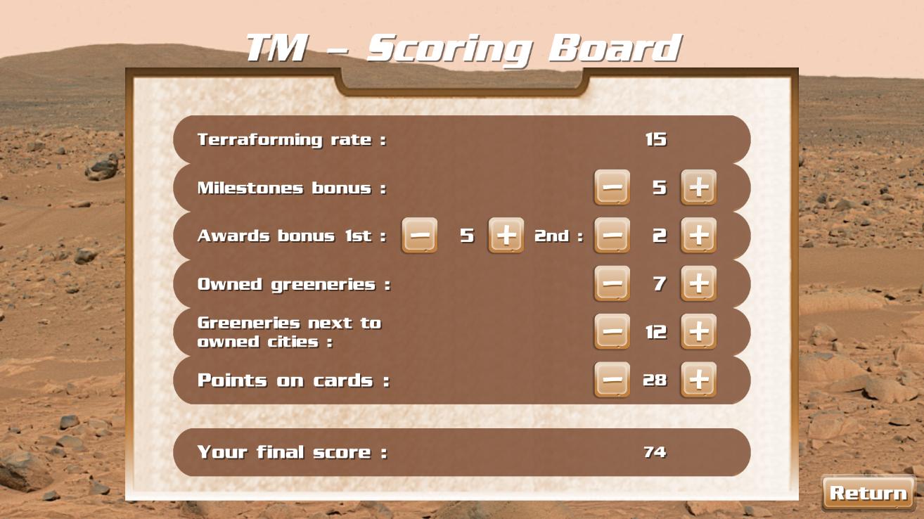 TM - Player Board Free