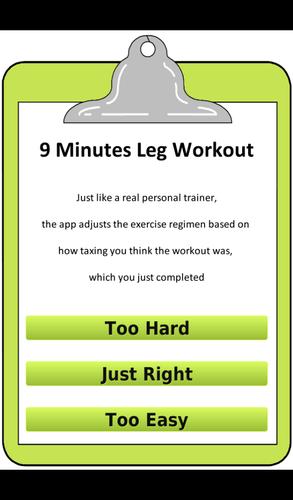 9 Minutes Leg/Buttock Workout