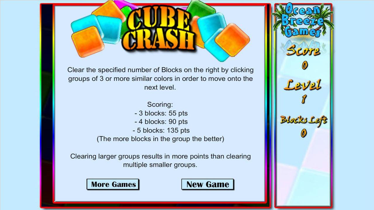 Cube Crash Free!