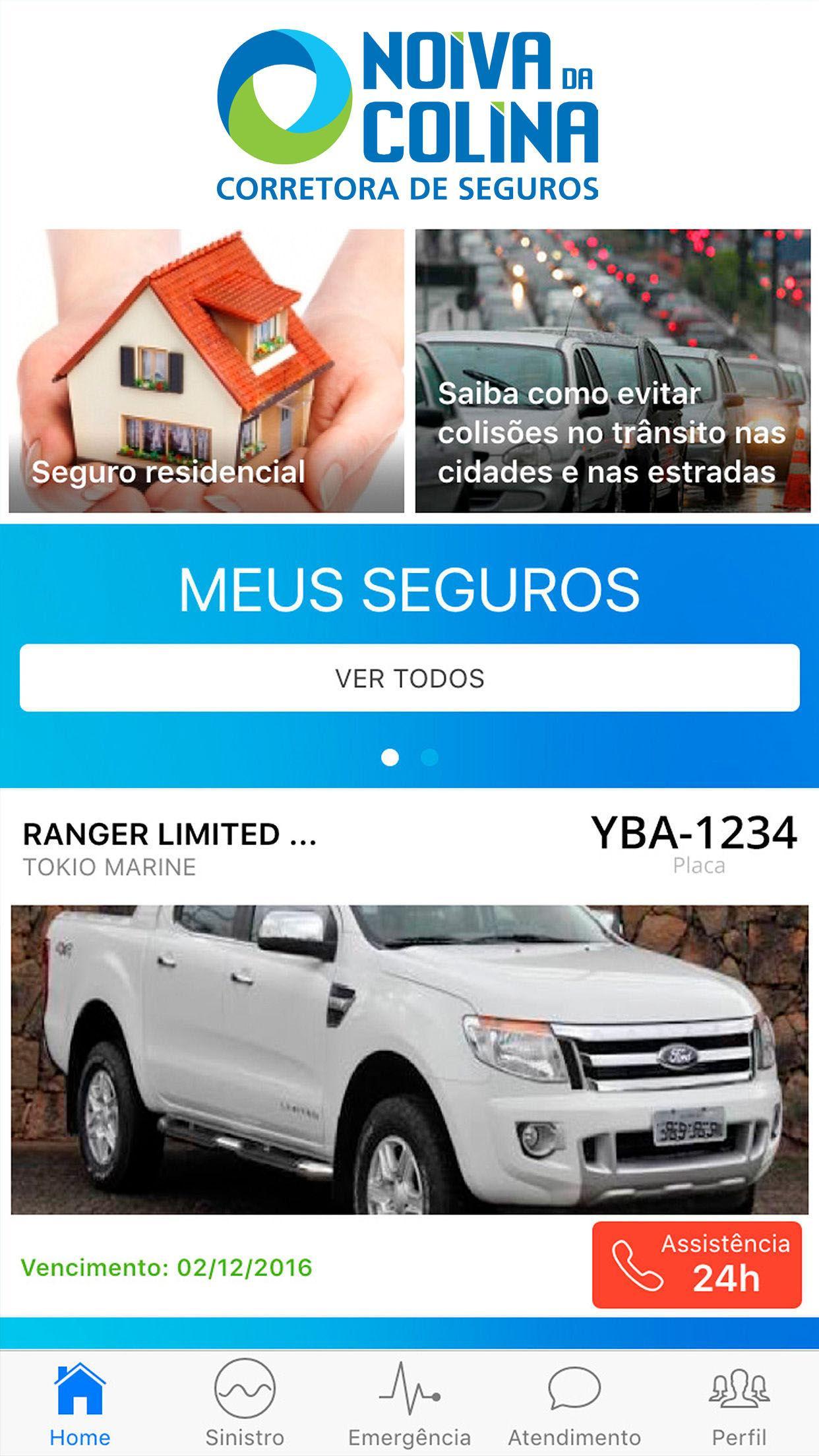 Noiva da Colina - Seguros